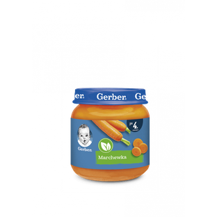 GERBER Obiadek marchewka 125 G