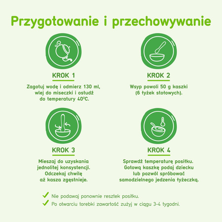 BoboVita Kaszka mleczno-zbożowa 4 owoce po 8 miesiącu 230 g