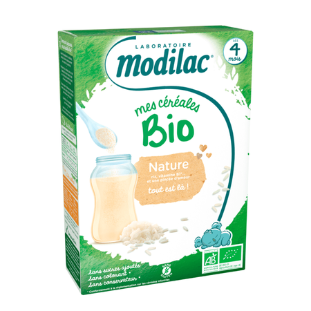 MODILAC Moja kaszka BIO Naturalna po 4m 250g