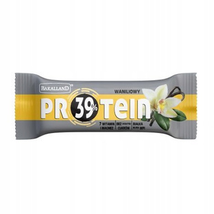 BAKALLAND Proteinowy baton waniliowy, 35g