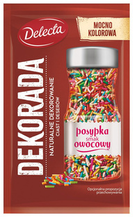 DELECTA Posypka o smaku owocowy, 30g