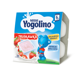 NESTLE Yogolino truskawka 6m. 4x100g