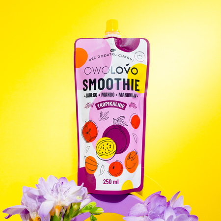 OWOLOVO Smoothie jabłko mango marakuja 250ml