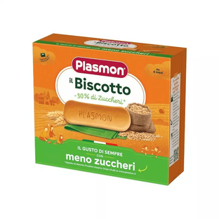 PLASMON Biszkopty dla dzieci -30% cukru 320g