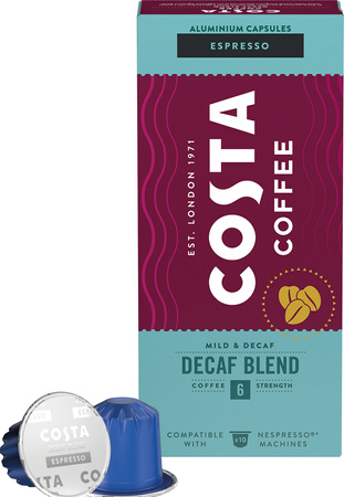 COSTA COFFEE Kapsułki Nespresso Decaf Espresso