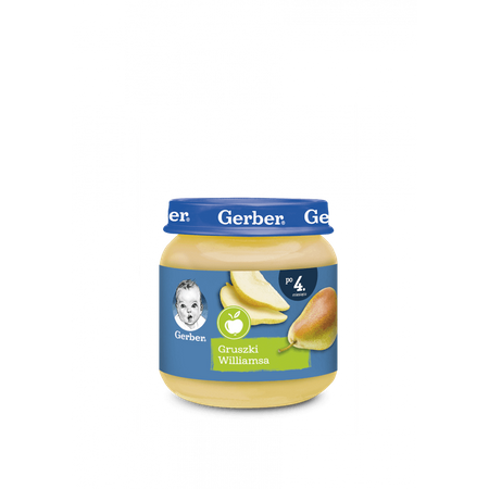 GERBER Deserek gruszki wiliamsa 125 G