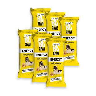 BERAW Energy Banana&amp;Peanuts, 6x40g