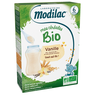 MODILAC Moja kaszka BIO Waniliowa po 6m 250g