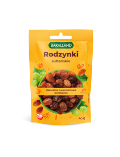 BAKALLAND Rodzynki sułtańskie, 45g