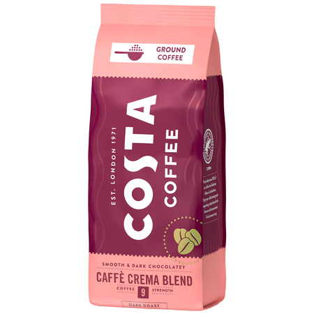 COSTA COFFEE Kawa mielona At Home Crema