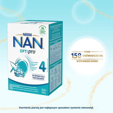 NAN Optipro 4 karton. 2x325g x 4 sztuki