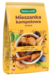 BAKALLAND Mieszanka kompotowa, 300g