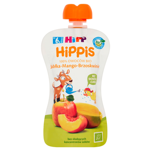 HIPP Hippis Jabłka-Mango-Brzoskwinie BIO 100g