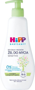 HIPP Żel do mycia ciała i włosów 400ml