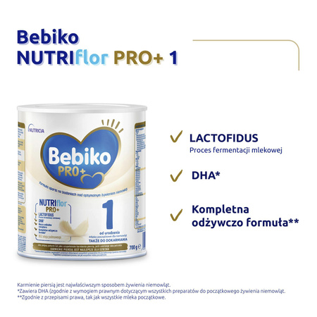 BEBIKO Pro+ 1 mleko modyfikowane, 700g