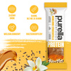 Baton Proteinowy Protein Bar Waniliowa Stracciatella 11g białka Purella 45g