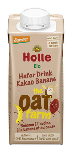 HOLLE Napój Owsiany KAKAO-BANAN Bio, 200g