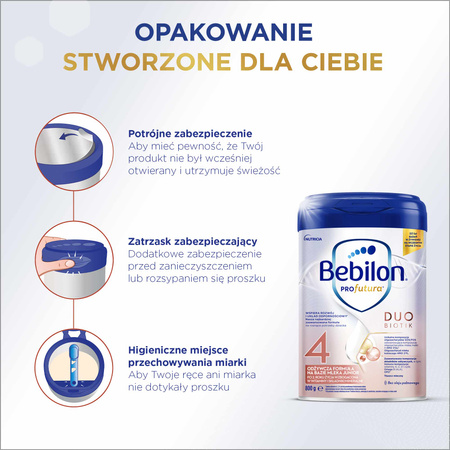 BEBILON Profutura 4 Mleko modyfikowane, 800g