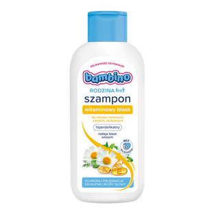 BAMBINO Rodzina Szampon witaminowy blask 400ml