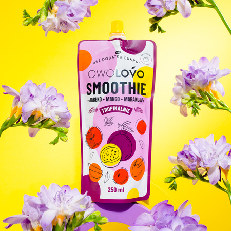 OWOLOVO Smoothie jabłko mango marakuja 250ml