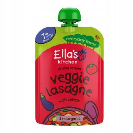 Obiadek Lasagne warzywna z serem BIO 130g Ella's Kitchen