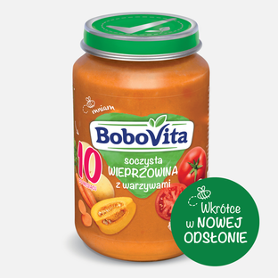 BOBOVITA Soczysta wieprzowina z warzywami, 190g