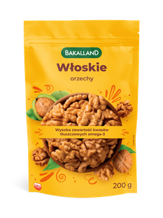 BAKALLAND Orzechy włoskie, 200g