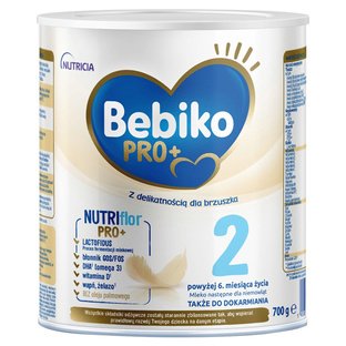 BEBIKO PRO+ 2 Mleko następne dla niemowląt powyżej 6. miesiąca życia 700 g