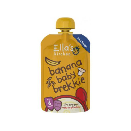 Śniadanie w tubce banan i jogurt deserek BIO 100g Ella's Kitchen