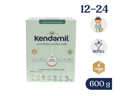 Mleko Dalsze Premium Toddler Milk 3 po 1. roku Dla Dzieci 600g KENDAMIL