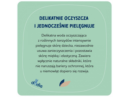 DODIE Woda do mycia dla dzieci 400 ml