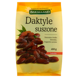 BAKALLAND Daktyle suszone drylowane 400g