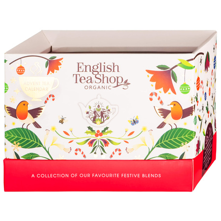 Kalendarz adwentowy z herbatą, 25 sztuk ENGLISH TEA SHOP