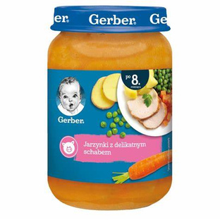 GERBER Jarzynki z delikatnym schabem 190 G