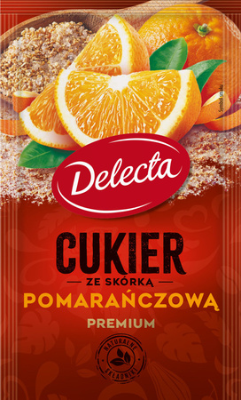 DELECTA Cukier ze skórką pomarańczową, 30g