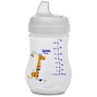 WEE BABY Kubek naturalny 250ml żyrafa