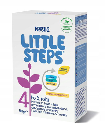 LITTLE STEPS 4 O SMAKU WANILIOWYM JUNIOR PO 2 ROKU - 500g