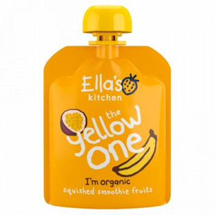 Deserek Owocowe puree z bananem BIO 5x90g Ella's Kitchen