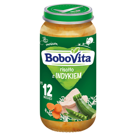 BoboVita Obiadek Risotto z indykiem 1-3 lata 250 g