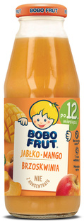 BOBO FRUT Nektar owocowy jabłko mango brzoskwinia