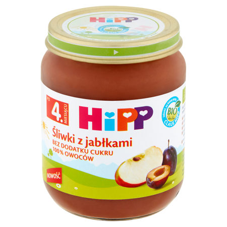 HIPP Śliwki z jabłkami BIO 125g