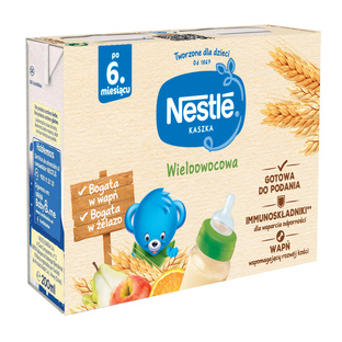 NESTLE Kaszka do picia, wieloowocowa, 2x200ml