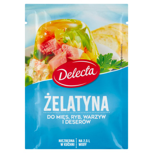 DELECTA Żelatyna, 50g