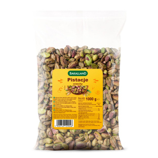 BAKALLAND Orzechy pistacjowe bez łupiny, 1kg