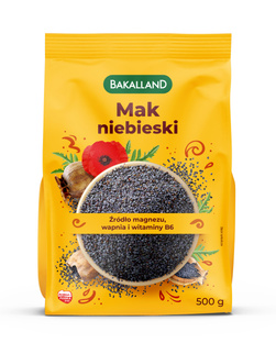 BAKALLAND Mak niebieski, 500g