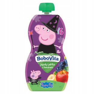 BOBOVITA Jagody, jabłka, banan, 100g