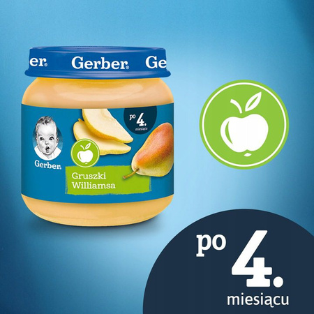 GERBER Deserek gruszki Wiliamsa x 6 sztuk