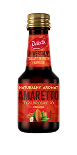 DELECTA Aromat naturalny Amaretto, 30 ml