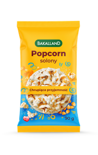 BAKALLAND Popcorn solony, 90g