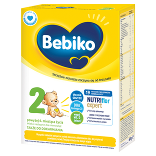 Bebiko 2 Nutriflor Expert. mleko następne. powyżej 6 miesiąca. 600 g